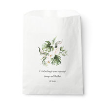 Rosa tropische Gastgeschenk Hochzeit