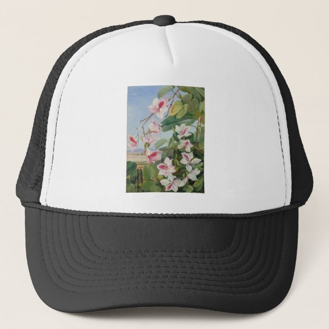 Rosa Truckerkappe (Vorderseite)