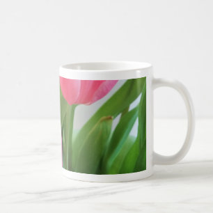 Rosa Tulips, Blumenstrauß, Blume Kaffeetasse