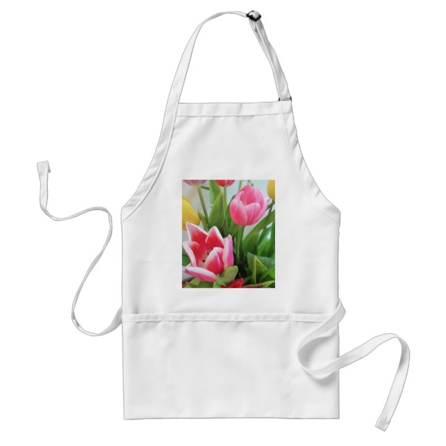 Rosa Tulips, Blumenstrauß, Blume Schürze (Vorne)