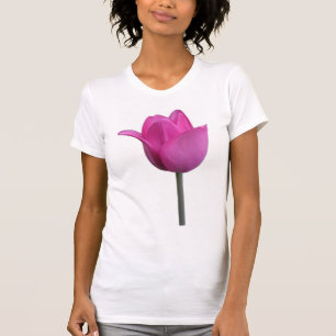 Rosa Tulpe-Behälter T-Shirt