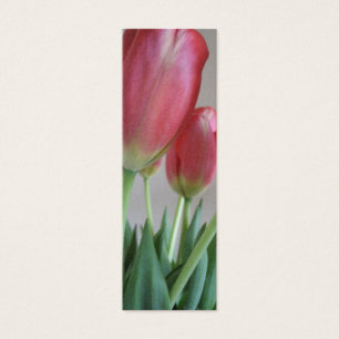 Rosa Tulpe-Lesezeichen