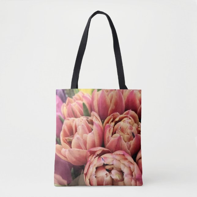 Rosa Tulpen - Tasche (Vorderseite)