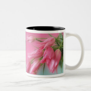 Rosa Tulpen Zweifarbige Tasse