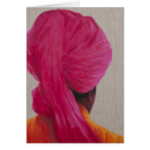 Rosa Turban-orange Jacke 2014