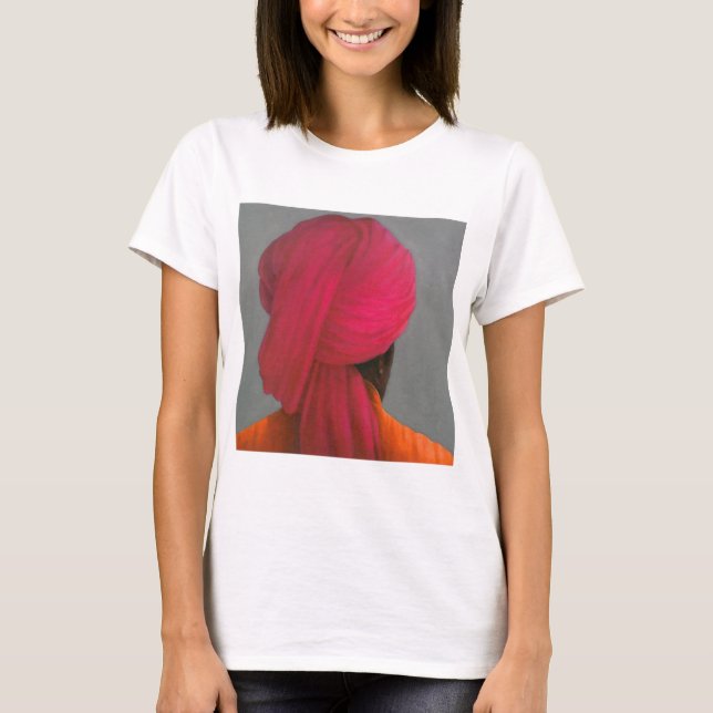 Rosa Turban T-Shirt (Vorderseite)