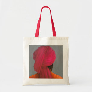 Rosa Turban Tragetasche