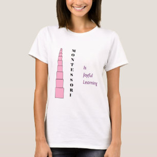 Rosa Turm T-Shirt