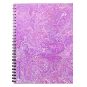 Rosa u. lila Seite Paisleys 80 Notizbuch Notizblock