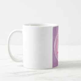 Rosa u. lila unbedingte Liebe-HundeFoto-Tasse Kaffeetasse