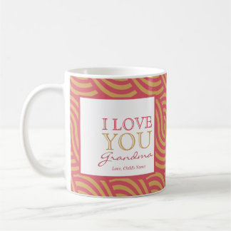 Rosa u. orange Strudel-Tasse $15,95 Tasse
