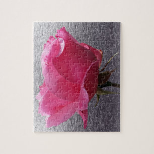 rosa über grau puzzle