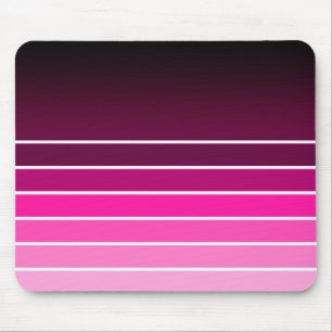 rosa Uhr Mousepad