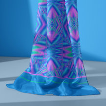 Rosa und Blau tribal Muster