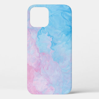 ROSA UND BLAUE ABSTRAKTE MALEREI Case-Mate iPhone HÜLLE