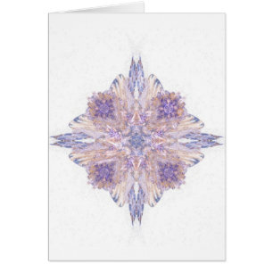 Rosa und blaue Diamant-Fraktal-Kunst