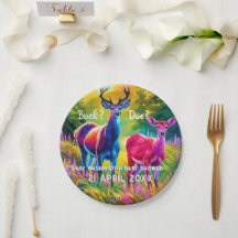 Rosa und Blaue Hirsche