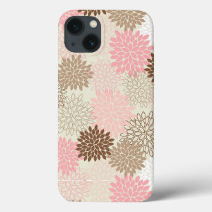 rosa und braun-mattes Muster Case-Mate iPhone Hülle