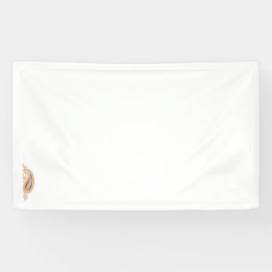 Rosa und braune Tarcza do szlifierki Vinyl Banner