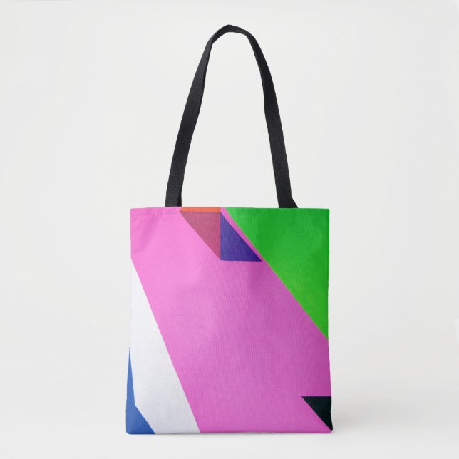 Rosa und bunte abstrakte Kunst (Vorderseite)