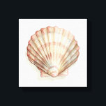 Rosa und Creme Seashell Leinwanddruck<br><div class="desc">Megan Meagher Lieben,  um Bilder der wunderschönen Meeressammlungen zu malen. Sie fängt die natürlichsten und zugleich schönsten Naturangebote im Meeresleben ein. In diesem klassischen und einfachen Bild,  das die Einfachheit einer schönen cremefarbenen und rosa Muschel. Holen Sie sich dieses Kunstwerk noch heute,  um Ihre Muschel-Sammlung zu ergänzen.</div>