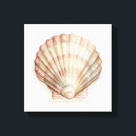 Rosa und Creme Seashell Leinwanddruck<br><div class="desc">Megan Meagher Lieben,  um Bilder der wunderschönen Meeressammlungen zu malen. Sie fängt die natürlichsten und zugleich schönsten Naturangebote im Meeresleben ein. In diesem klassischen und einfachen Bild,  das die Einfachheit einer schönen cremefarbenen und rosa Muschel. Holen Sie sich dieses Kunstwerk noch heute,  um Ihre Muschel-Sammlung zu ergänzen.</div>