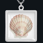 Rosa und Creme Seashell Versilberte Kette<br><div class="desc">Megan Meagher Lieben,  um Bilder der wunderschönen Meeressammlungen zu malen. Sie fängt die natürlichsten und zugleich schönsten Naturangebote im Meeresleben ein. In diesem klassischen und einfachen Bild,  das die Einfachheit einer schönen cremefarbenen und rosa Muschel. Holen Sie sich dieses Kunstwerk noch heute,  um Ihre Muschel-Sammlung zu ergänzen.</div>