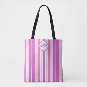 Rosa und Fuchsia Streifen
