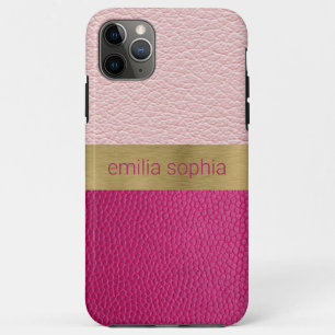 Rosa und Fuchsien Personalisiert Case-Mate iPhone Hülle