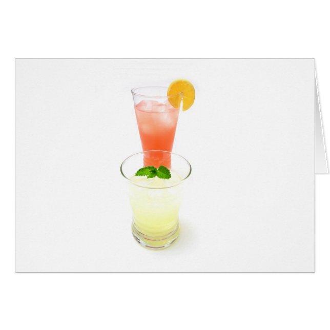 Rosa und gelbe Limonade (Vorderseite (Horizontal))