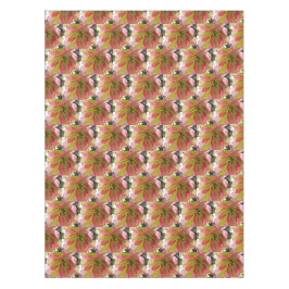 Rosa und Gelbfärbung Tischdecke