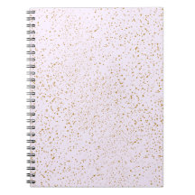 Rosa und Gold Glanz Notizbuch