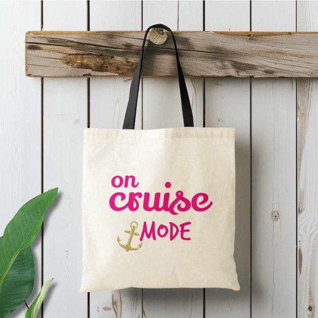 Rosa und Gold im Cruise Mode Tragetasche (Von Creator hochgeladen)