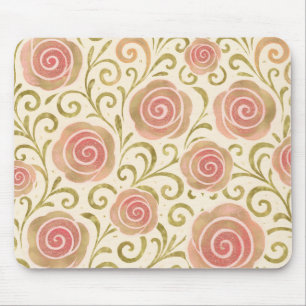 Rosa und goldene Fairy Tale Storybook Princess Ros Mousepad