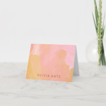 Rosa und goldene Farbe Abstrakte Kunst Personalisi