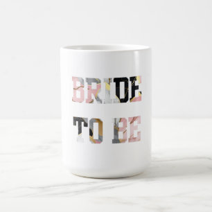 Rosa und goldene Marmorbrücke für den Erfolg Kaffeetasse