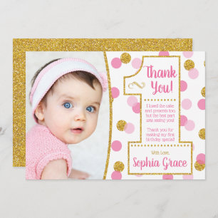 Rosa und Golderster Geburtstag danken Ihnen zu Einladung