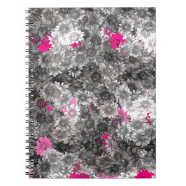 Rosa und Grau Notizblock