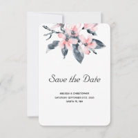 Rosa und graue Blume Hochzeit mit klassischer Wass