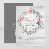 Rosa und graue Blumenkodierung QR UAWG Bohemische