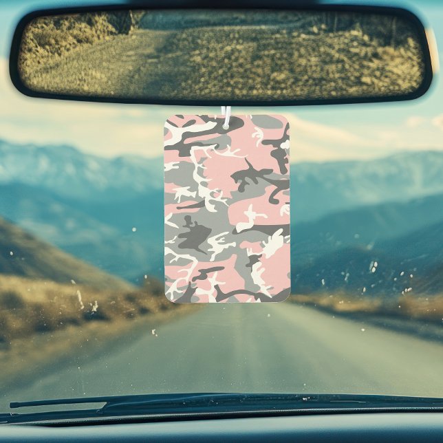 Rosa und graue Camouflage, Militär, Armee Autolufterfrischer (Von Creator hochgeladen)