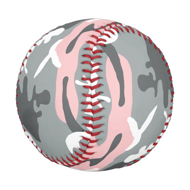 Rosa und graue Camouflage, Militär, Armee Baseball (Schrägansicht)