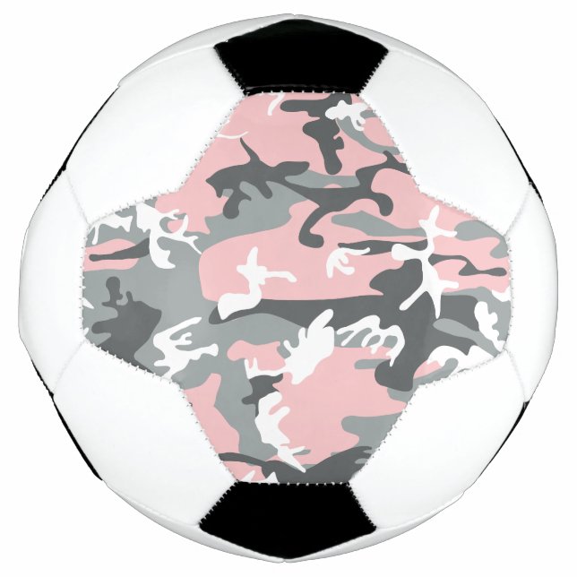Rosa und graue Camouflage, Militär, Armee Fußball (Vorderseite)