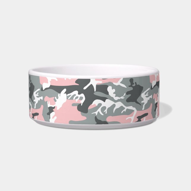 Rosa und graue Camouflage, Militär, Armee Napf (Vorderseite)