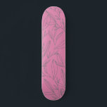 Rosa und grüne botanische skateboard<br><div class="desc">Der perfekte Pop von rosa und botanisch auf diesem spielerischen Skateboard.</div>