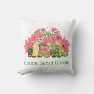 Rosa und grüne Gnome Gnom süßer Gnom Kissen