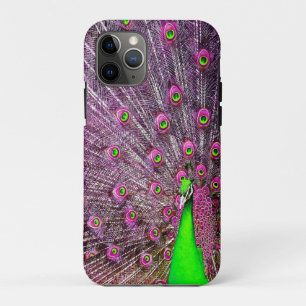 rosa und grüne Pfaue, Case-Mate iPhone Hülle