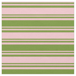 Rosa und grüne Streifen Stoff