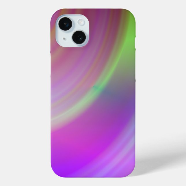 rosa und grüne Telefonzelle Case-Mate iPhone Hülle (Rückseite)