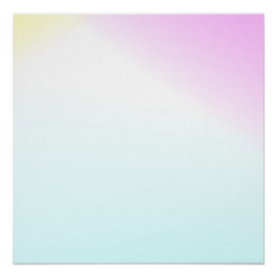 Rosa und himmelblauer moderner Gradient-Kunst-Wand Poster